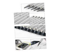 CAXUSD Crystal Diamond Stylus Pen for 2-in Screen Writing Pen Retractable Ballpoint Silver