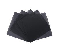 CAXUSD Desktop Pc Fan Cover Dust Filter for Pc Fan Cooling Fan Mesh 8cm Pvc Strainer 20pcs Set Computer Dust Protection Case