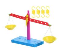 CAXUSD DIY Stem Educational Balance Scale Kit for Hands Science Experiment for Critical Thinking and Creativity Development Handmade Lever Balance Model for Childrens Learning and