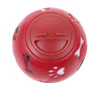 CAXUSD Dog Leakage Ball Food Dispensing Tpr for Intelligent Training | Red, Easy to Clean, Safe for Pets, Rolling Play, Suitable for Dogs