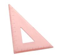 CAXUSD Drafting Triangle Ruler Vintage Copper Measure Tool for Students Accurate Layout and Measuring for Architects and Designers Multi-function Crafting and Drafting Supplies