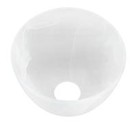CAXUSD E27 Oval Frosted Lampshade Glass Pendant Light Cover Simple Appearance Comfortable Style for Living Room and Study