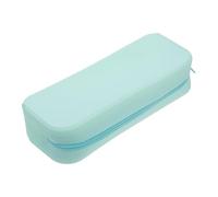 CAXUSD Elegant Silicone Pencil Case for Students and Office Workers Large Capacity Pencil Pouch Zipper Makeup Bag