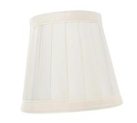 CAXUSD European Style Ceiling and Wall Lamp Shade Barrel Shape Pleated Fabric Easy to Install Clamping Dust Protection Suitable for Bedside and Chandelier Lamps