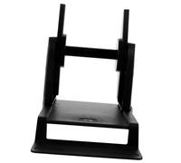 CAXUSD External Label Holder for Thermal Printers Barcode Printer Stand Compatible with Large Thermal Transfer and Copperplate Paper Rolls Easy Assembly for Warehouse Office and Retail