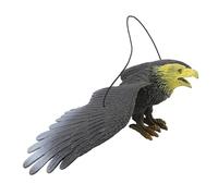 CAXUSD Fake Hawk Eagle Ornament to Install Rotates the Wind Eye-catching Easy Eagle Ornament Plastic Hanging Bird Decoration for Outdoor Yard Courtyards Store Layouts