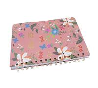 CAXUSD Floral Weekly Planner Notebook Lightweight Portable To Do List Agenda Notepad with User Friendly Index Tabs for Students Professionals and Home Office Use