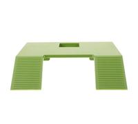 CAXUSD Green Abs Turtle Basking Platform for Aquarium with Easy Climbing Feature Floating Terrace for Water Turtles and Lizards for Decoration and Feeding