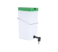 CAXUSD Green Plastic Rabbit Drinking Bowl Automatic Water Fountain for Cage Wear Resistance and Touch Use Features