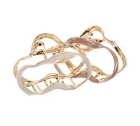 CAXUSD Hair Claw Clips with Secure Hold 2pcs Cloud Shaped Alloy and Multifunctional Design, Fashionable and Trendy Hair Styling Claws for Versatile Updo and Everyday Use