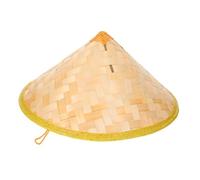 CAXUSD Handmade Asian Rice Farmer Cap for Cosplay Stage Shows Lightweight Breathable and Versatile for Summer Events