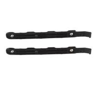 CAXUSD Hard Drive Mounting Rail 3.5 Inch 1 Pair Internal Rail for Hard Disk Efficient Heat Dissipation Easy to Install Black Plastic