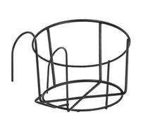 CAXUSD Heavy Duty Metal Hay Feeder for Rabbits and Small Animals Space-saving Cage Hanging Flowerpot-style Hay Holder Convenient and Practical for Guinea Pigs and Bunnies