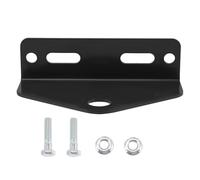 CAXUSD Heavy Duty Steel Trailer Hitch for Lawn Mowers Universal 4-Hole Bent Plate Tow Hook Compatible Zero Turn Mower for Garden and Farm Use