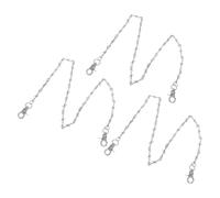 CAXUSD Heavy Punk Metal Pants Chain and Versatile Use for Men and Women, Comfortable Fit 3pcs with Thorny Design Waist Chain for Jeans and Trousers, for Clubbing and Parties