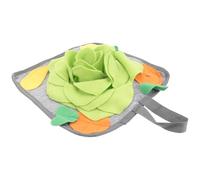 CAXUSD Interactive Rabbit Foraging Mat Intelligence for Rabbit with Non-slip Polar Fleece Material, Washable Design Suitable for Small Animals Pet Training Pad