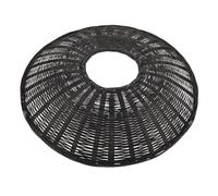 CAXUSD Japanese Samurai Bamboo Hat for Handwoven Sun Cap Traditional Chinese Oriental Headwear for Cosplay Party Outdoor Summer
