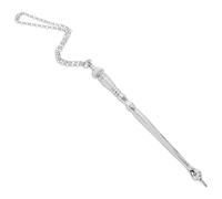CAXUSD Jewish Bible Reading Pointer Tool Made of Silver Zinc Alloy Yad Torah Finger Pointer with Ergonomic Comfort and Precision Design for Synagogue on The Go Use