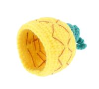 CAXUSD Knitted Banana Hat Cute Miniature Beanie for Freshness Preservation Fun Party Accessory for Holiday Decor Photography Versatile Fruit Themed Cap