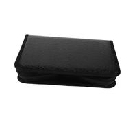 CAXUSD Large-capacity CD Dvd Storage Bag Organizer with Professional Dividers Portable Disc Holder for Car and Home Use Stylish Pattern Design Easy to Carry for Travel and Office