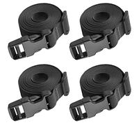 CAXUSD Long Bungee Cords 4Pcs Cargo Straps Heavy Duty Multi-purpose Strapping Straps for Roof Rack, Luggage Securement, Holidays