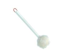 CAXUSD Long Handle Bath Brush with Dual-Sided Design for Exfoliating and Back Cleaning, Comfortable Touch Skin Bathing Brush with Abs Plastic Handle and Pet Nylon Wool for Spa and Dead