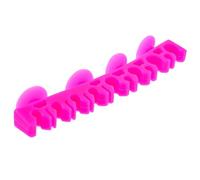 CAXUSD Makeup Brush Drying Holder with Air Dry Function Multi-slot Silicone with Suction Cup, Black Makeup Tool Organizer Rack for Window or Wall Fixing for Cosmetic Bag Storage