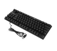 CAXUSD Mechanical Keyboard with Rainbow Backlight for Gaming and Office Use Featuring Floating Keycaps and Precise Typing Performance
