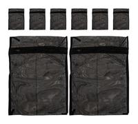 CAXUSD Mesh Laundry Bags 8 Pack Breathable Wash Pouches for Delicates Socks Underwear Travel Storage Organizer Machine Wash Safe