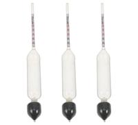 CAXUSD Milk Fat Hydrometer 3pcs Glass Set for Cow and Goat Milk Density Testing in Barns and Milk Procurement