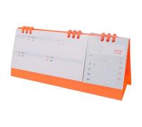 CAXUSD Mini Desktop Calendar with Spiral Wire Binding Stable Base and Writing Notepads Modern Academic Planner for Home Office Teachers Students Scheduling