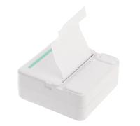 CAXUSD Mini Pocket Wireless Label Printer Inkless Portable Wrong Question Printer with 5 Rolls of Printing Paper for Students and Home Office Use
