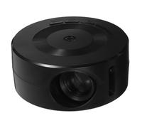 CAXUSD Mini Projector for Home Entertainment Supported Phone and Tablet Mirroring Built Speaker Portable Abs Plastic Compact Projector for Classroom Office Camping