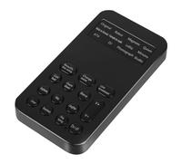 CAXUSD Mini Voice Changer External Sound Card with 8 Sound Effects Portable Voice Modifier for Phone and Computer Dc5.0v Suitable for Recording, Gaming, and Streaming