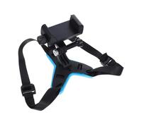 CAXUSD Motorcycle Helmet Chin Strap Mount Secure Phone Holder for Video Calls Live Streaming Fit for Helmets Lightweight for Unique Shooting Angles Motorcycle Camera Accessory