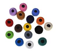 CAXUSD Multi-Purpose Embroidery Thread Floss Made of Artificial Cotton with Good Touch Feeling for Beading and Braiding Crafts, Colourful Sewing Threads for Cross Stitch and DIY Hand