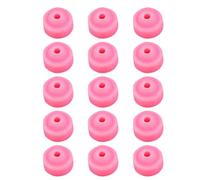 CAXUSD Nail Drill Dustproof Caps 15Pcs Silicone Bit Covers for Nail Art Pedicure Nail Tools Protection Accessories