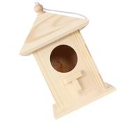 CAXUSD Natural Bird House Garden Bird Feeder Hanging Nest Feeder Rope Decorative for Garden Balcony