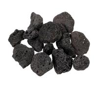 CAXUSD Natural Volcanic Rock Porous Structure and Garden Use and Excellent Aeration Decorative Stones Large Bag of Black and Red Rocks for Landscaping for Fire Pits and Vase Decoration