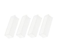 CAXUSD Optical Cuvette Glass Set 4pcs 10mm Pathlength for Spectral Analysis in Laboratories