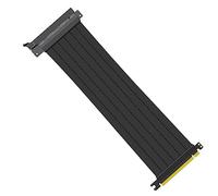 CAXUSD Pci-e 3.0 16x Riser Cable Gpu Extension Cable Pci Slot Riser Copper 28/30 Awg Black for Stable Signal Transmission and Preventing Unstable Connection