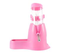 CAXUSD Plastic at with Bracket at Home Feeding Pet When Are You for Not Water Feeder 80ml Capacity and Detachable Design, Easy to Clean Small Bottle Hamster
