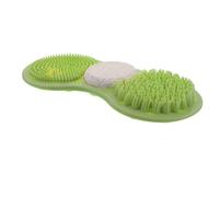 CAXUSD Portable and Rubber Mat Suction Cups with Scrubber Foot for Lightweight Massaging Effective Exfoliating Pumice Stone Shower Home Use Travel