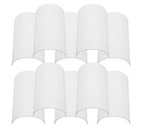 CAXUSD PVC Pipe Repair Patch 10pcs, 75mm Leak Fix Clamp for Water Hose and Drain Pipes, Split Connector for Quick Pipe Restoration, Family Property Needs