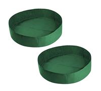 CAXUSD Reusable Planting Bags 2pcs 60x20cm Thickened Growing Pouch Moveable Planting Container Green