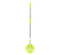 CAXUSD Rotary Mop Rod Replacement Accessory, Stainless Steel and Plastic Three-Section Detachable Mop Handle, Simple Design, Suitable for Home Cleaning,