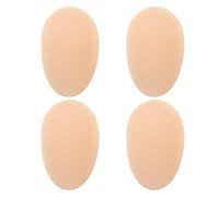 CAXUSD Self-Adhesive Silicone Chest Pads for Men - 2 Pairs Removable Muscle Inserts with Non-Woven Fabric, Designed for Workout and Party Scenarios