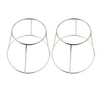 CAXUSD Serving Platter Racks 2pcs Double Grill Rack Stainless Steel Multi-function Household Pizza Stand for Seafood Serving Tray Suitable for Bbq Party