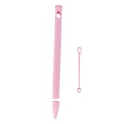 CAXUSD Silica Gel Pig Pattern Case Compatible with Apple Pencil 1st Generation Protective Sleeve and Tip Cover for Stylus Users, Pastel Pink Design Suitable for Tablet Accessories