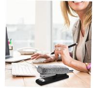 CAXUSD Small Rhinestone Stapler Metal Desk Stapler Smooth Office Tool for Home School Study Compact Handheld Binding Accessory